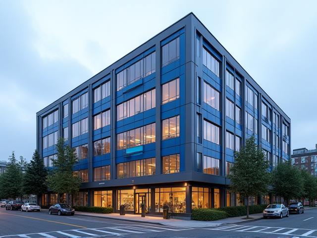 GadgetFlow Logistics headquarters building exterior in Seattle