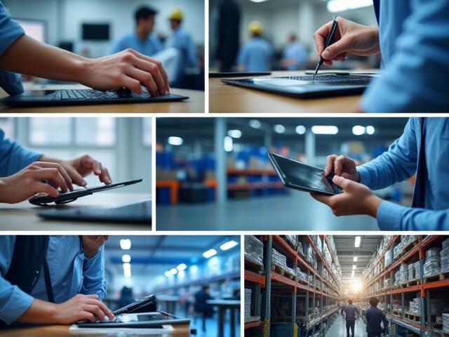 Collage of trusted gadget suppliers and quality control checks